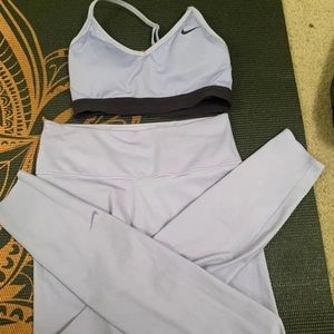 Nike dri fit luxe set